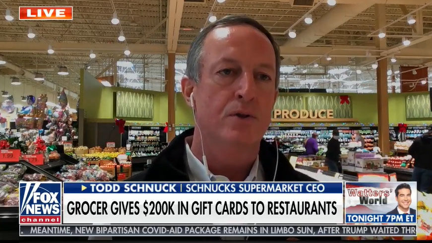 Supermarket chain gives $200K