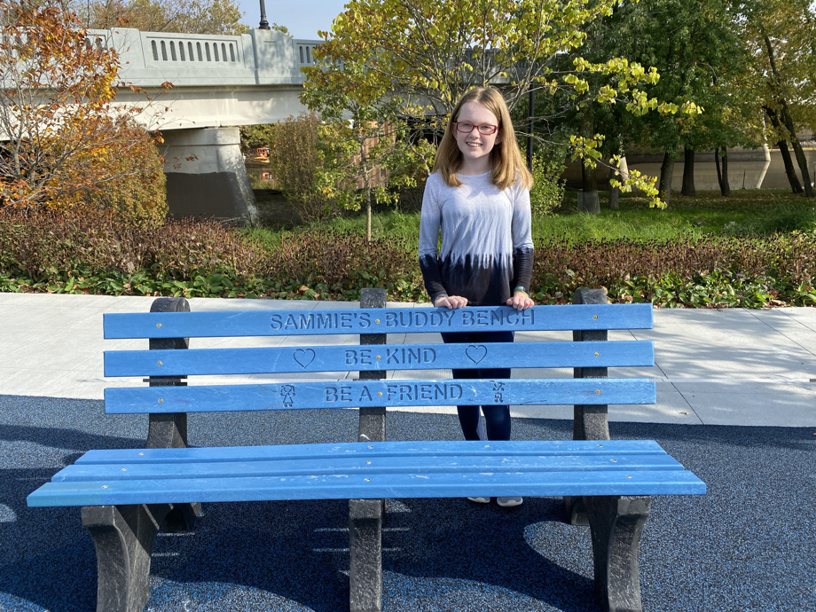 8-Year-Old Brings Buddy Benches