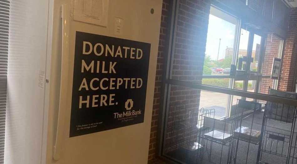 milk donated